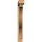Ekena Millwork Funston Block Smooth Bracket w/ Offset Brace, Western Red Cedar, 5 1/2"W x 46"D x 46"H BKT0604X46X46FST05SWR - alternate 2